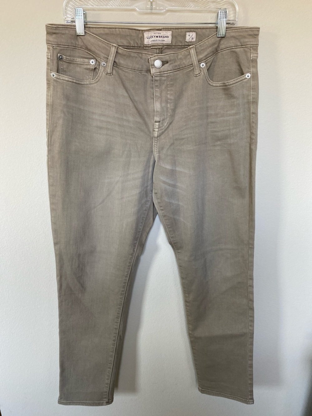 Lucky Brand Tan Lolita Skinny Jeans